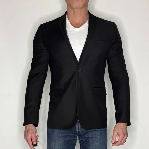 Men's Black Blazer - Picture 1 of 11